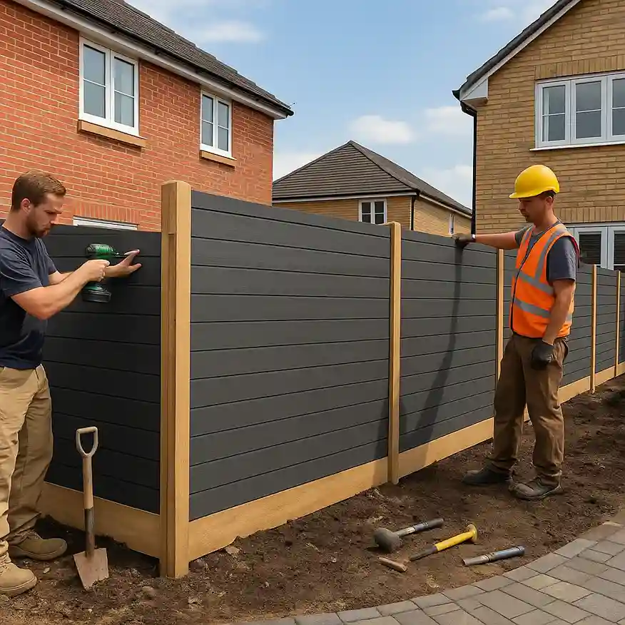 Fence Installation South London - Composite & Timber Fencing Wimbledon, Croydon, Mitcham