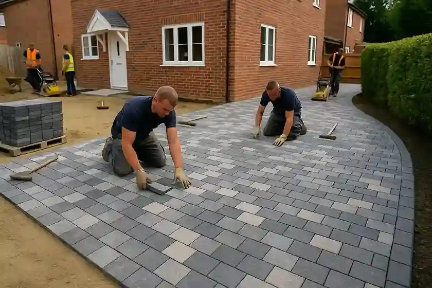 Paving Services South London - Driveway & Patio Installation Mitcham, Wimbledon, Croydon
